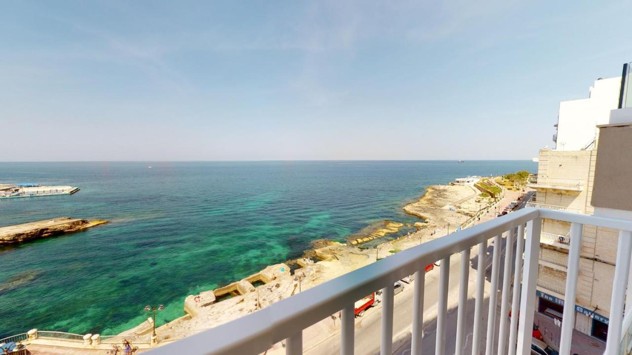 6Th Floor Seafront Apartment With Open Sea Views Sliema Extérieur photo